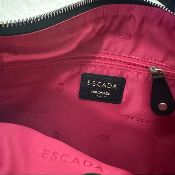 Escada Leather Eluna Shoulder Bag - Picture 3 of 5